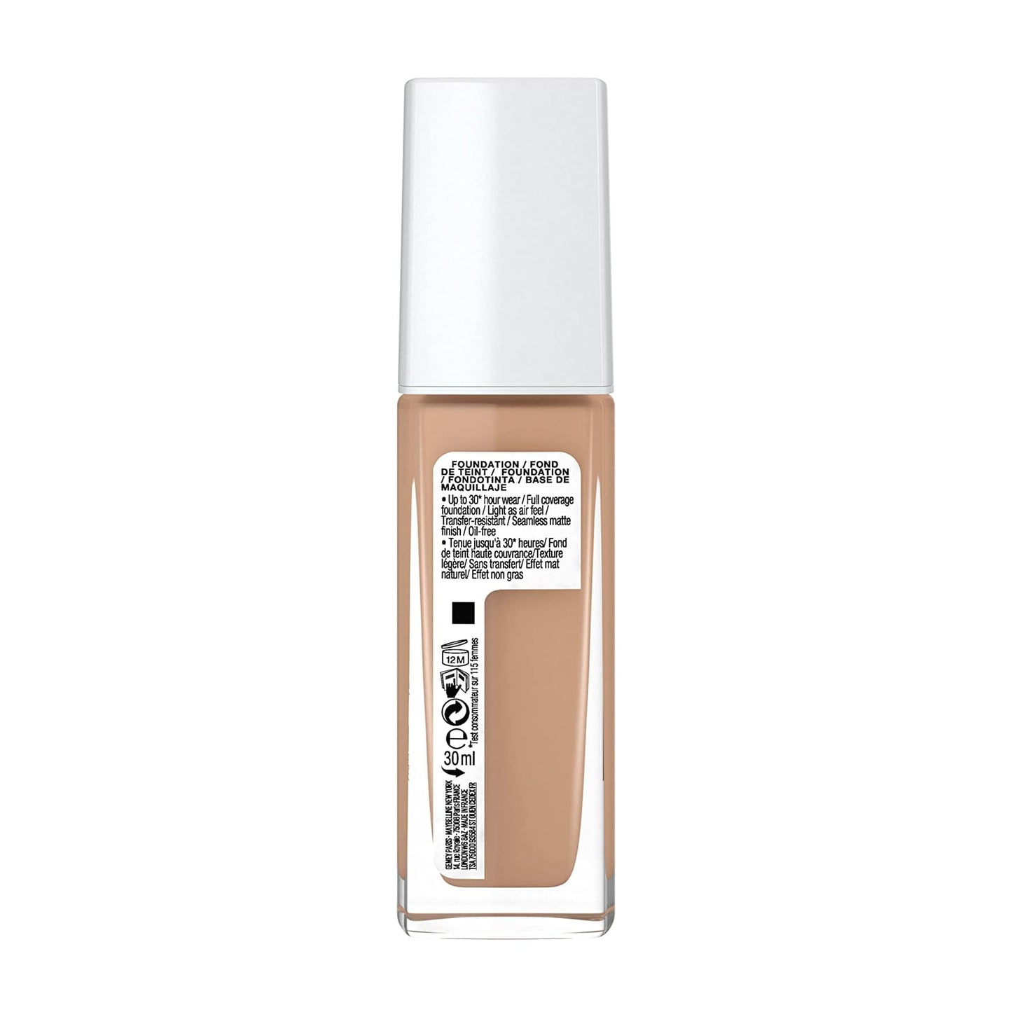 Superstay Active Wear Liquid Foundation 30ml 21 Nude Beige|30ml