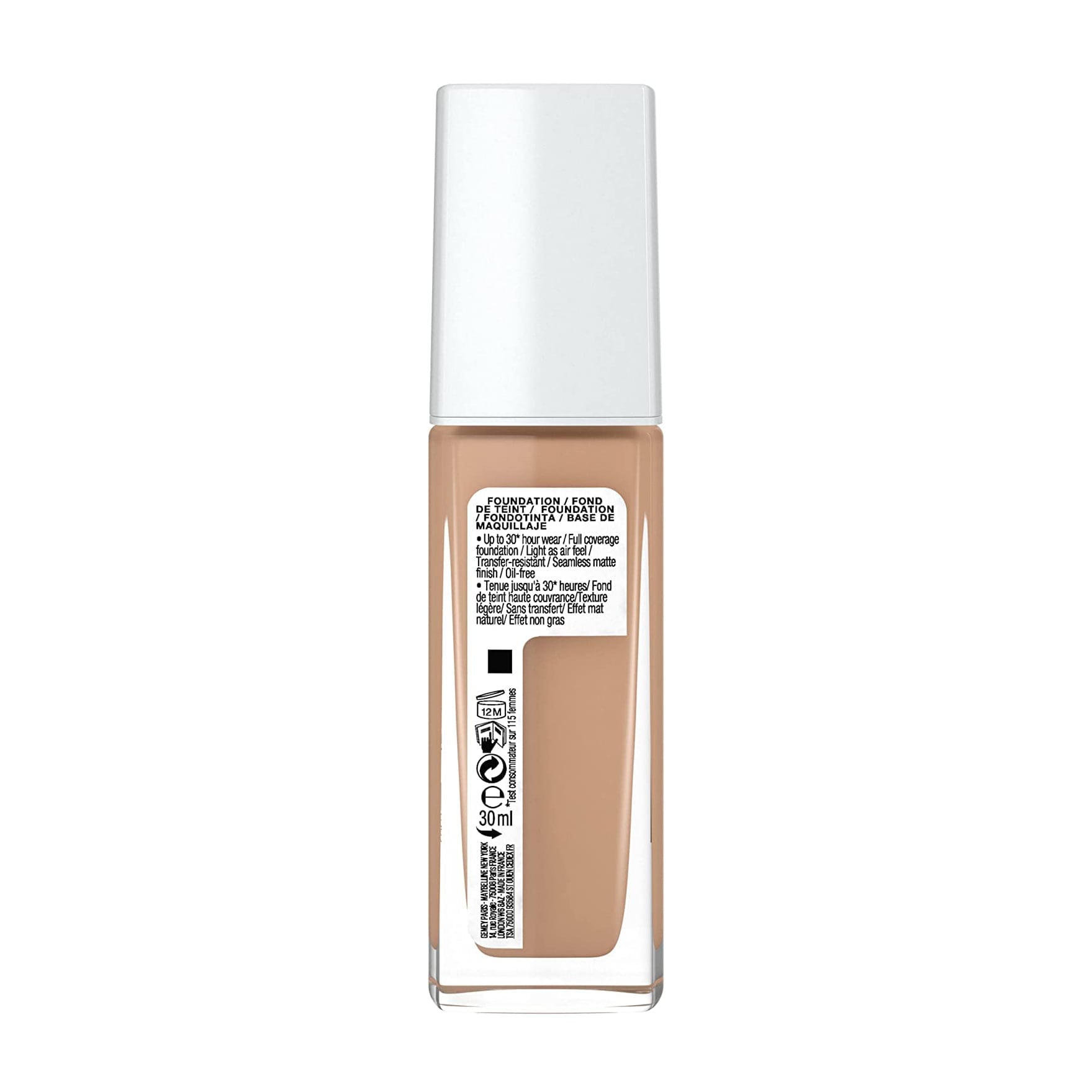 Superstay Active Wear Liquid Foundation 30ml 21 Nude Beige|30ml