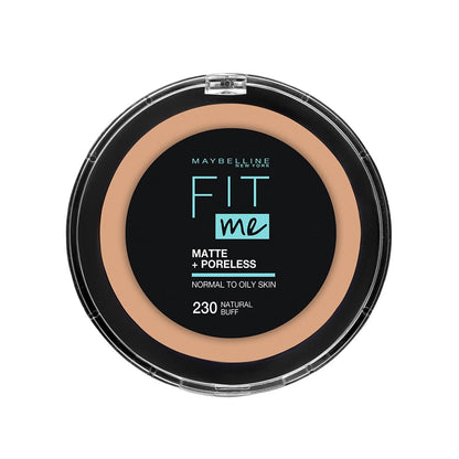 Fit Me Matte + Poreless Powder Matte Finish 12g 230 Natural Buff|12g