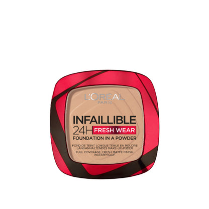 Infallible 24H Fresh Wear Foundation In A Powder 9g 120 Warm Vanilla| 9g