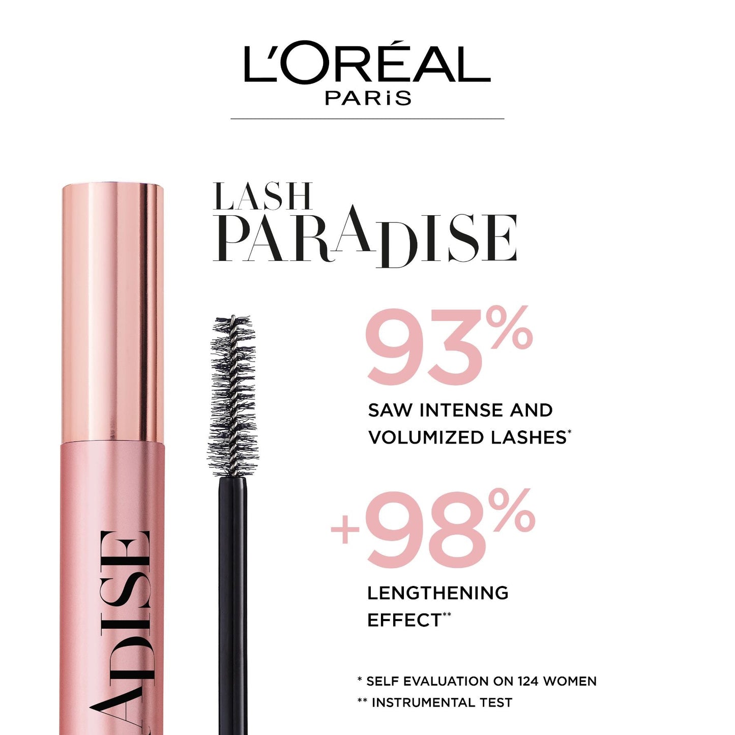 Lash Paradise Mascara Intense Black Volumising Intense Black