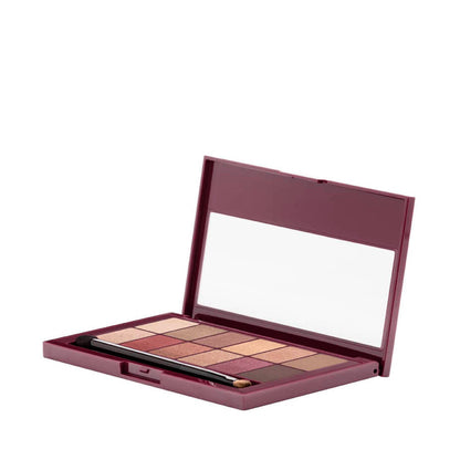 The Burgundy Bar Eyeshadow Palette 04 Burgundy - 12 shades Burgundy