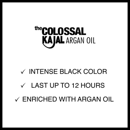 Colossal Kajal Khol Eyeliner 8.32ml Black|8.32ml