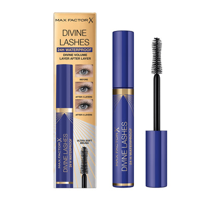 Divine Lashes Mascara 24H Waterproof Mascara 9ml Black|9ml