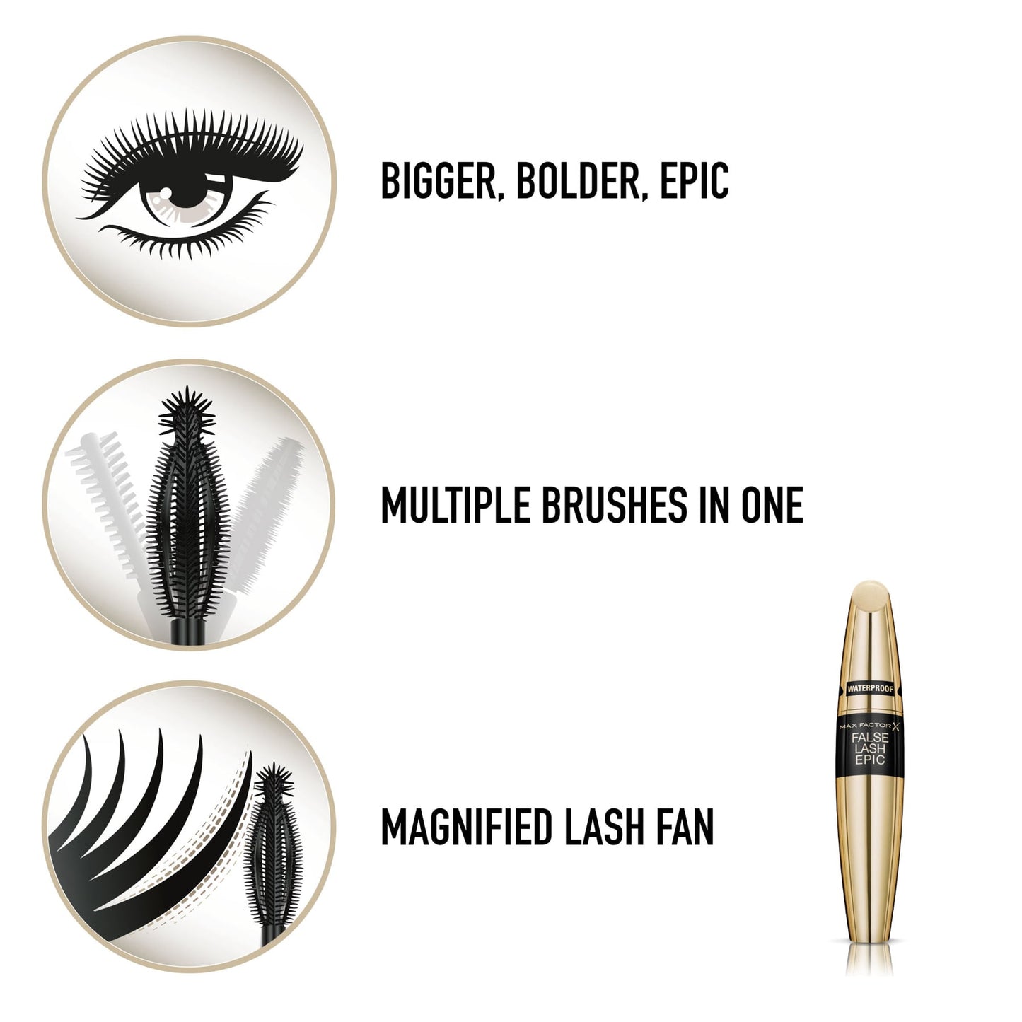 False Lash Epic Mascara Black 13ml Black|13ml