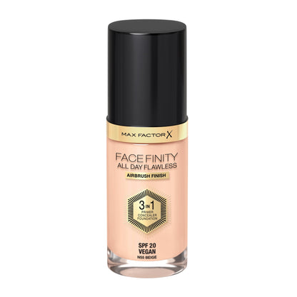 Facefinity All Day Flawless 3 In 1 Foundation Matte Finish 30ml 55 Beige|30ml