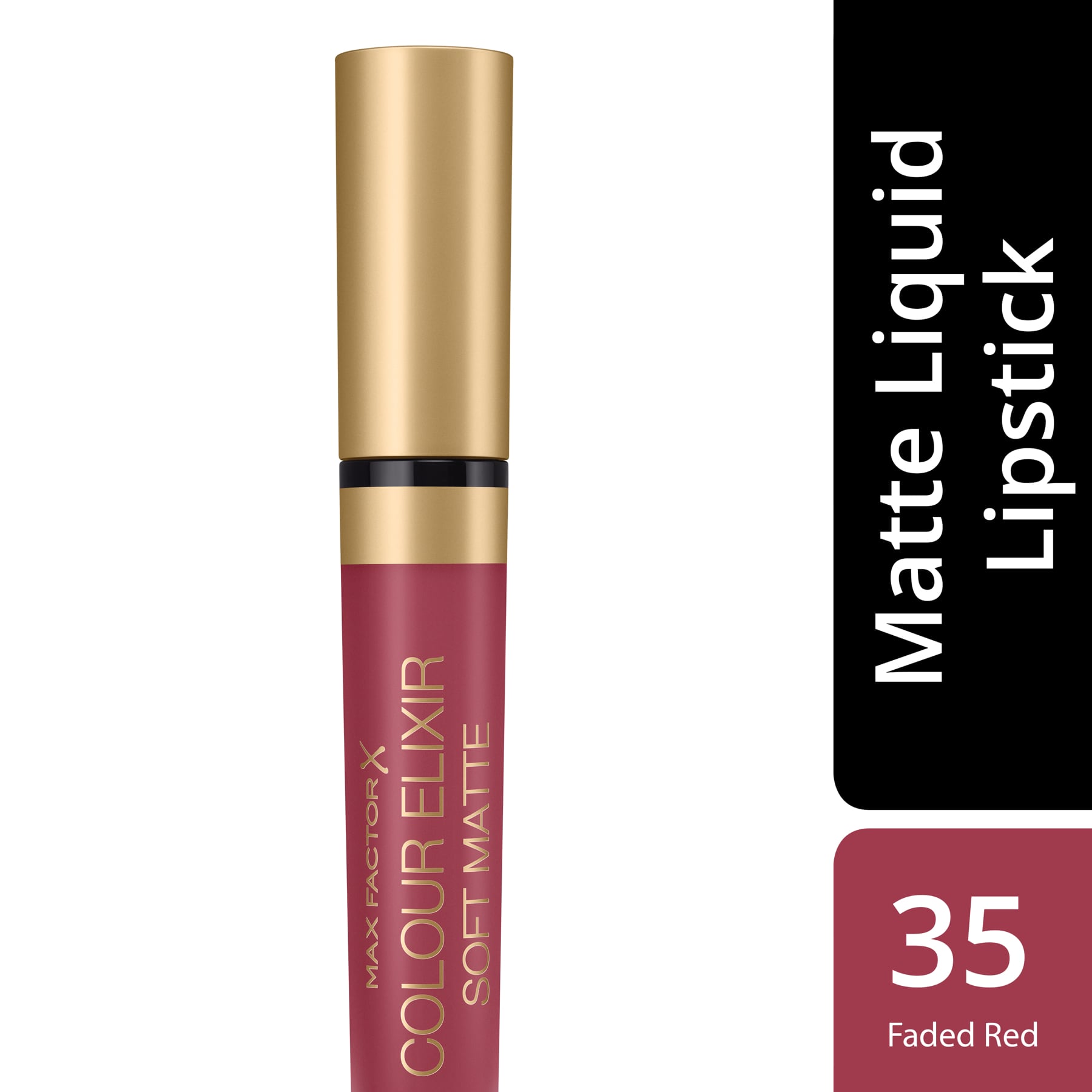 Colour Elixir Soft Matte Finish Lipstick 4ml 035 Faded Red|4ml