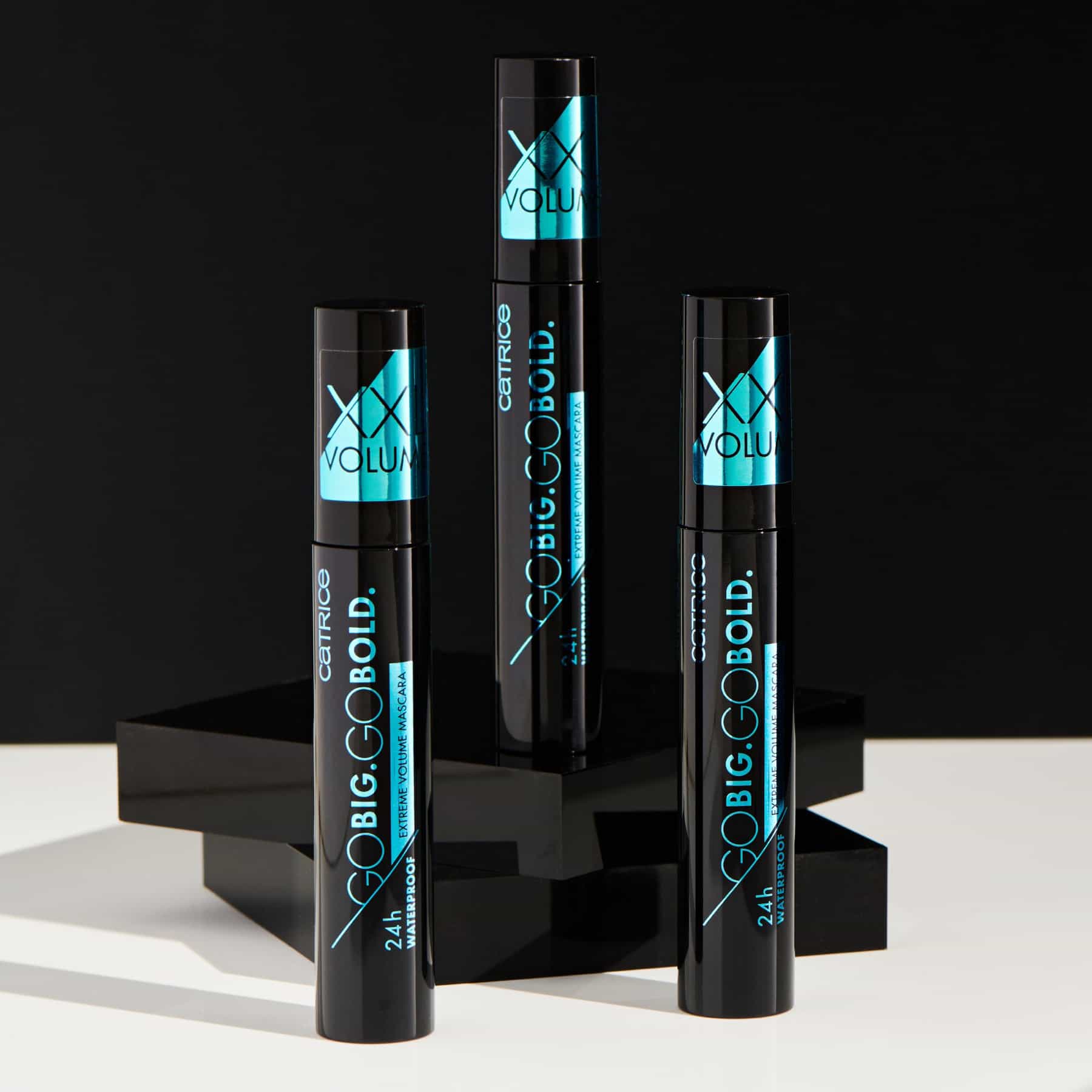 Go Big. Go Bold. 24h Waterproof Extreme Volume Mascara Black Black|31g