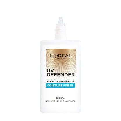 UV Defender Moisture Fresh Daily Anti-Ageing Sunscreen SPF 50+  50ml 50ml