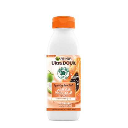 Ultra Doux Repairing Papaya Hair Food Conditioner for Damaged Hair 350ml 350ml