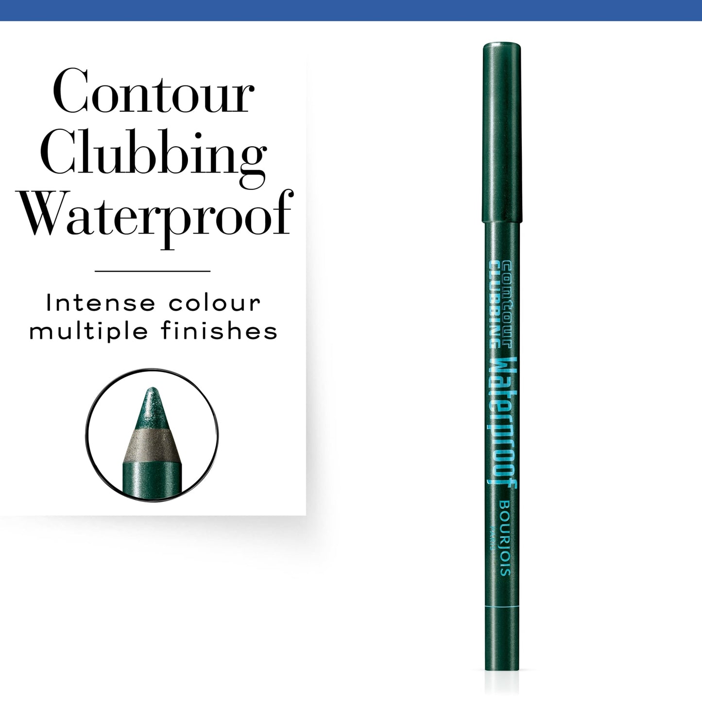 Contour Clubbing Waterproof Pencil & Liner 70 Green Comes True 1.2g 70 Green comes true