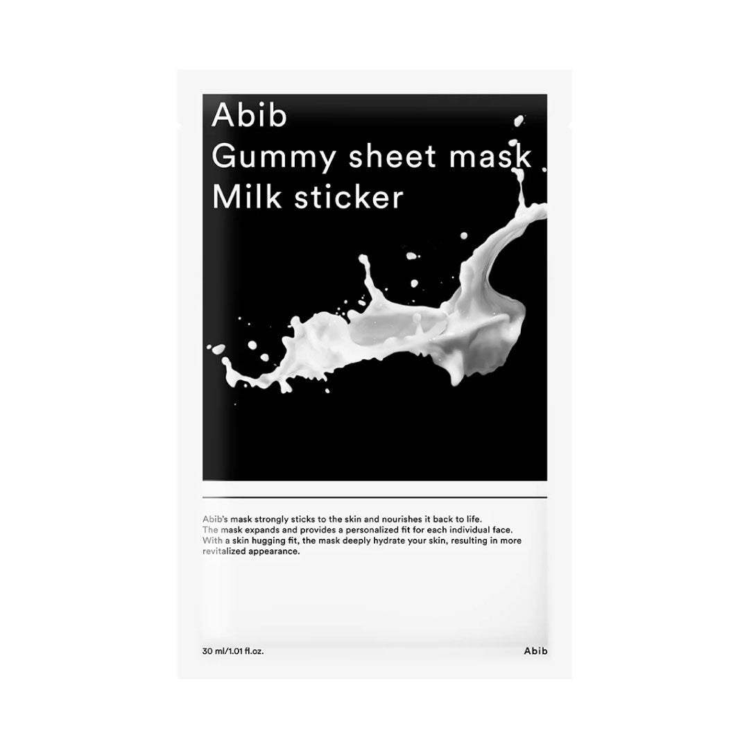 Gummy Sheet Mask Milk Sticker 30ml 30ml