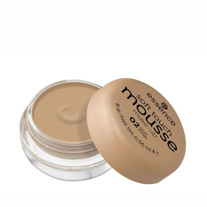 Soft Touch Mousse Make-up Natural Finish Foundation 16g 02 Matt Beige|16g