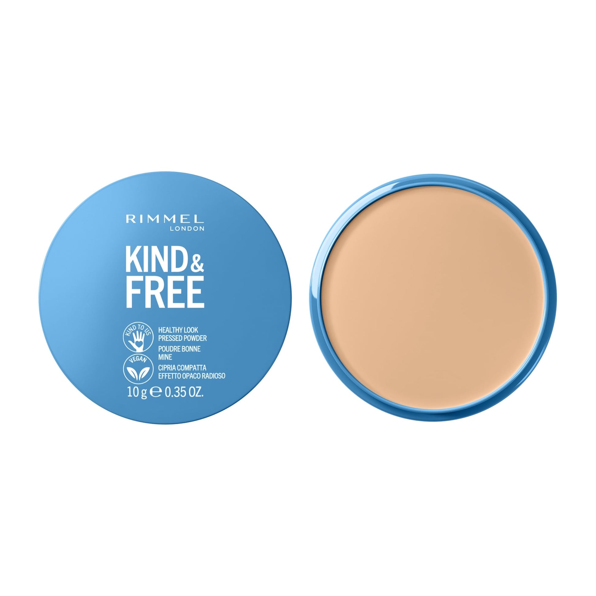 KIND & FREE Pressed Powder 10g 10 Fair|10g