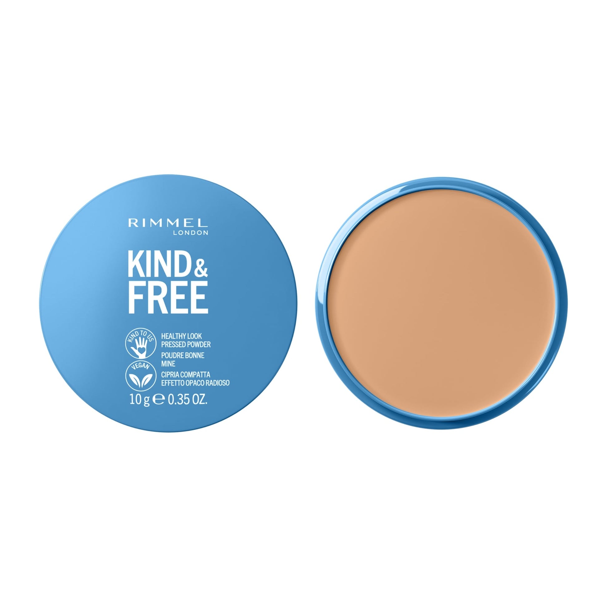 KIND & FREE Pressed Powder 10g 20 Light|10g