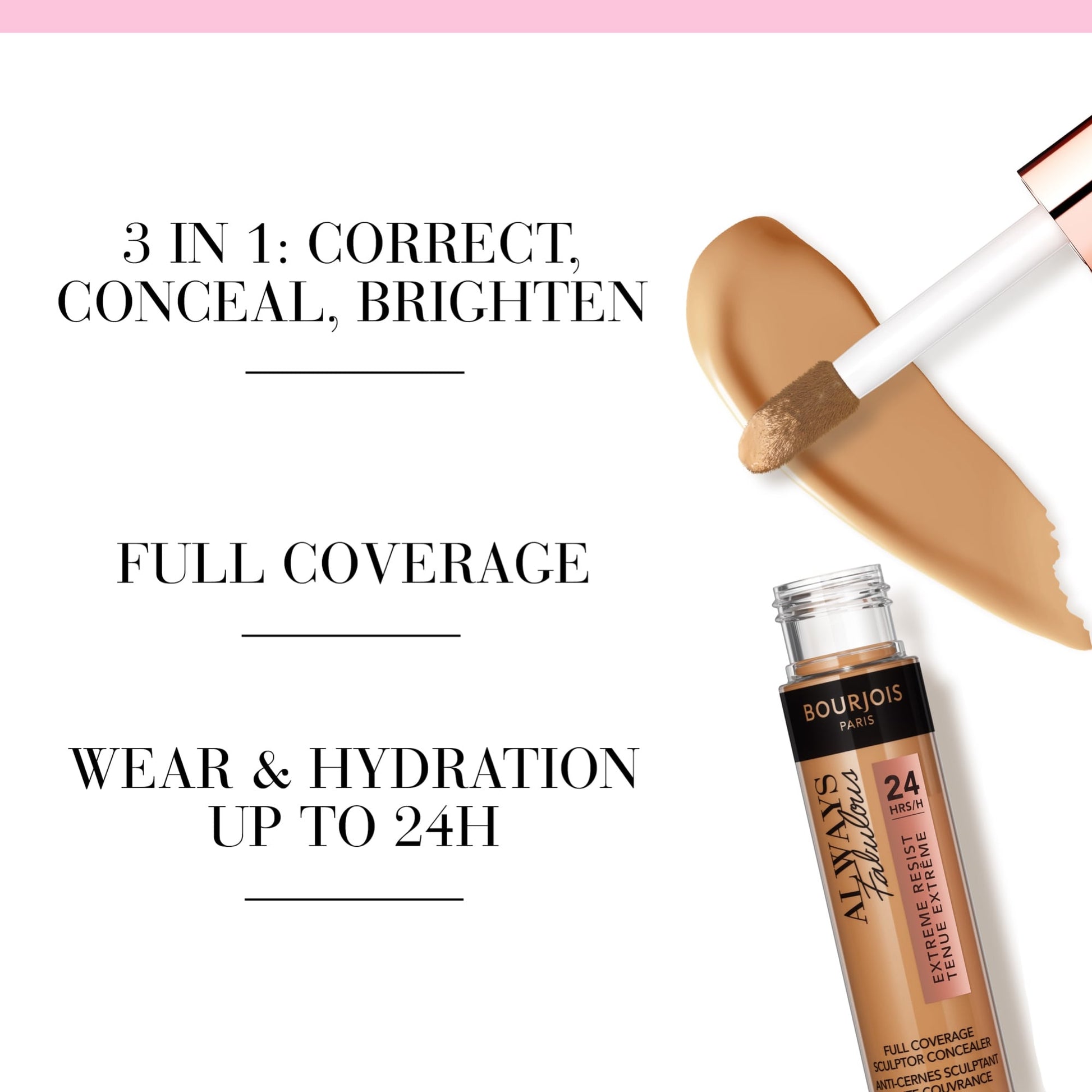 Always Fabulous Full Coverage Concealer 10ml 400 Beige Dore|10ml