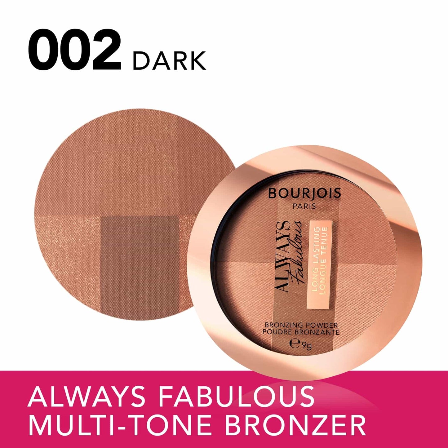 Always Fabulous Bronzer 002 Dark 9g 002 Dark