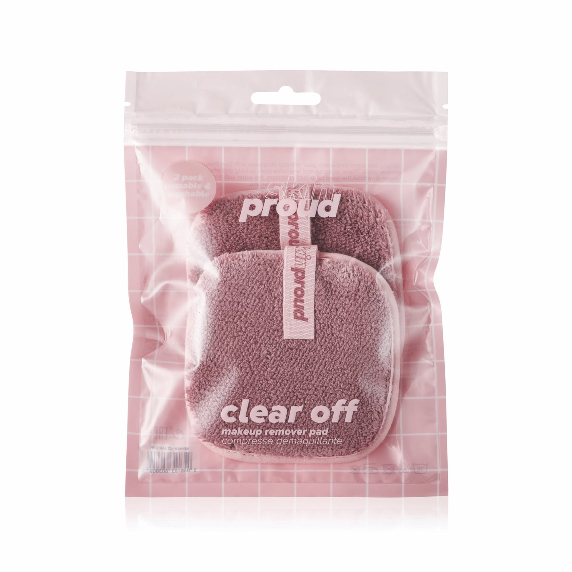 Clear Off Makeup Remover Pads 2pcs 22g