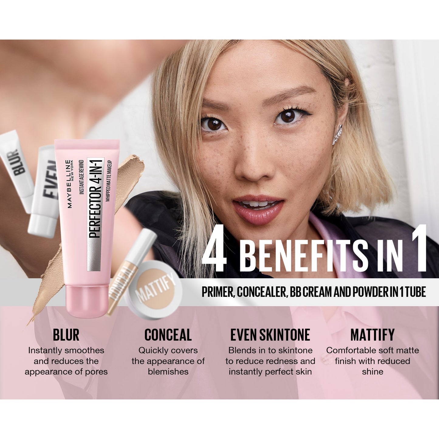 Instant Perfector 4-in-1 Whipped Matte Makeup 30ml