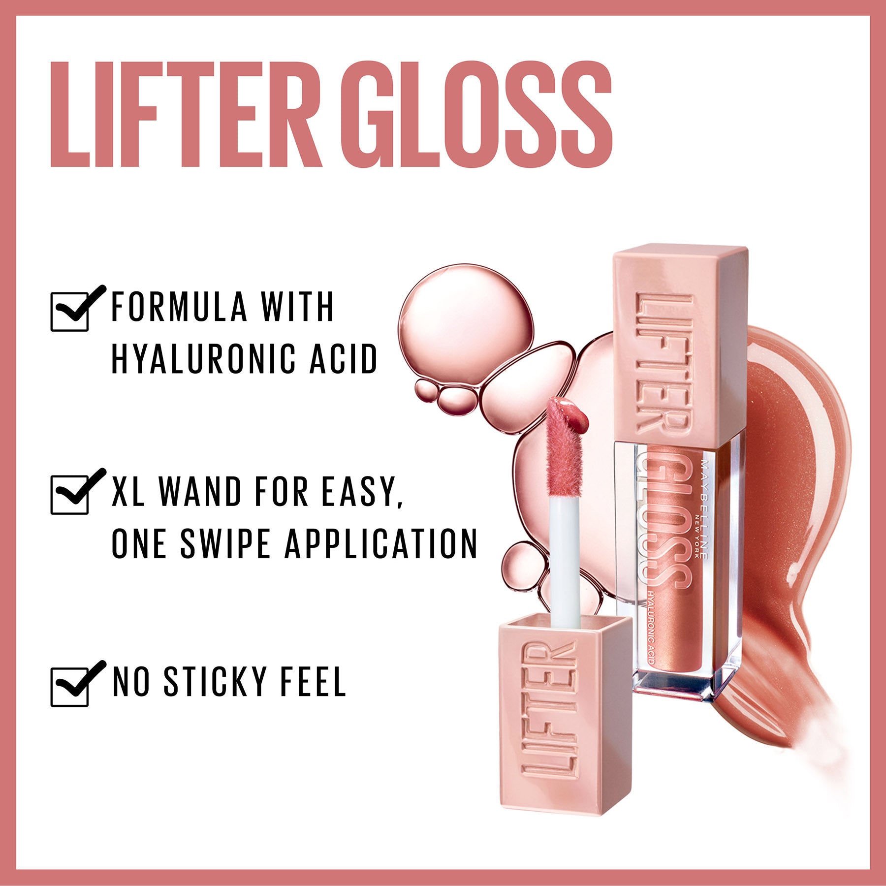 Lifter Gloss With Hyaluronic Acid Lip Gloss 5.4ml 1 Pearl|5.4ml