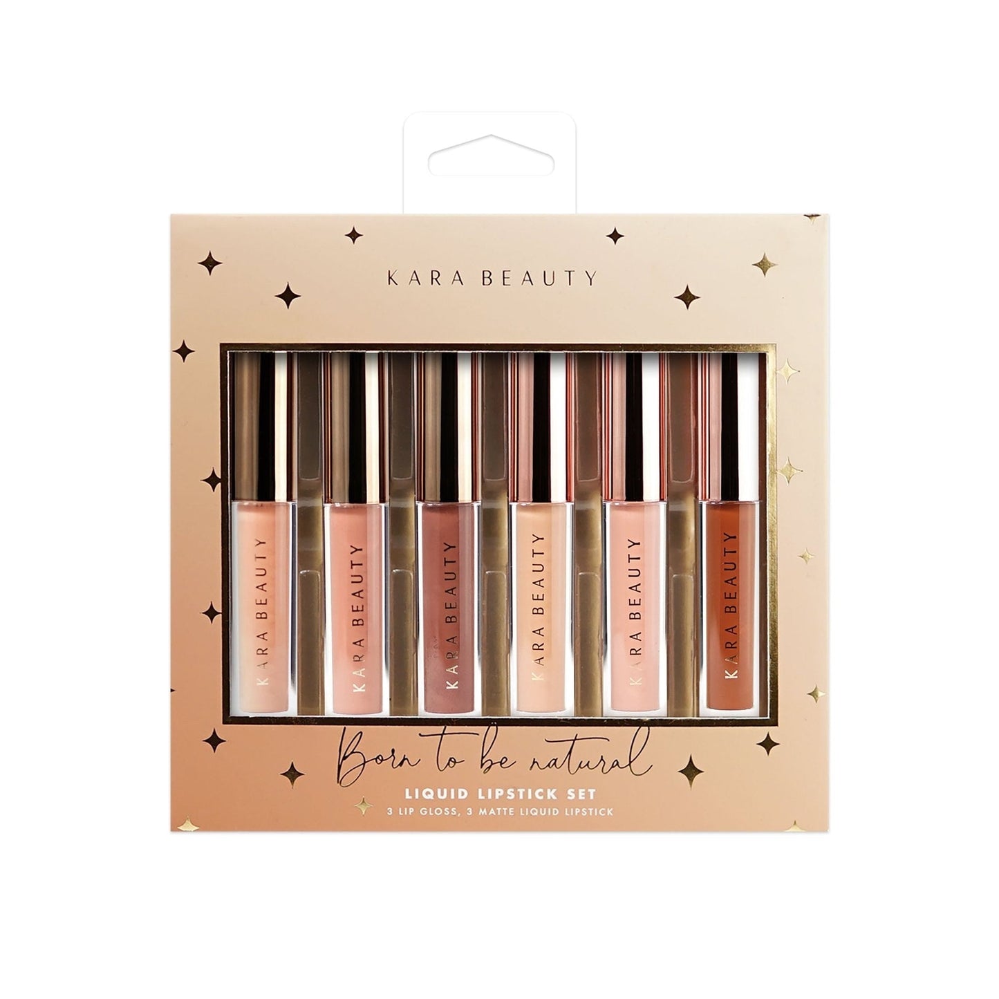 Lip Set 6pcs LS61 Nude Born To Be Natural|0.43oz