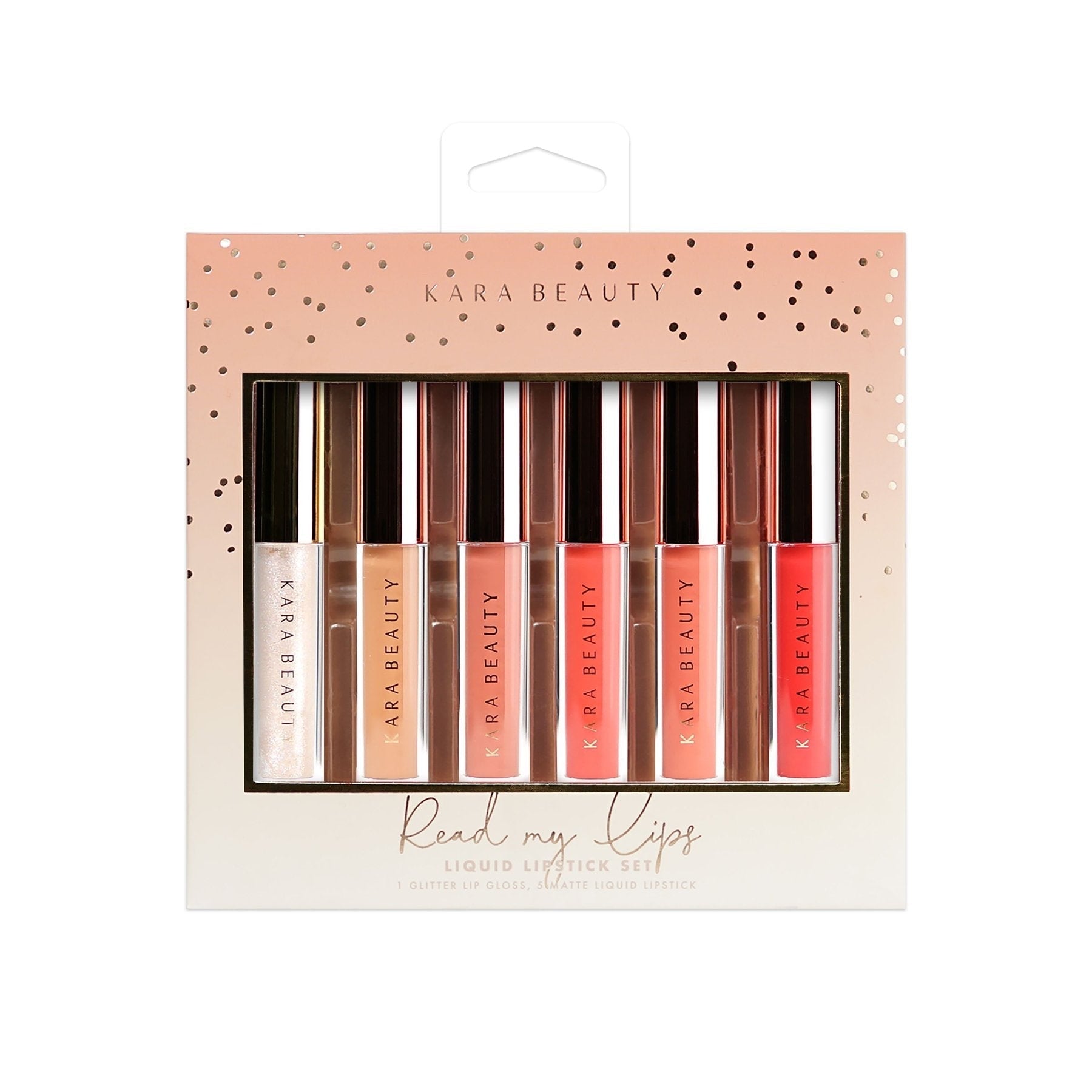 Lip Set 6pcs LS62 Pink Read My Lips|0.43oz