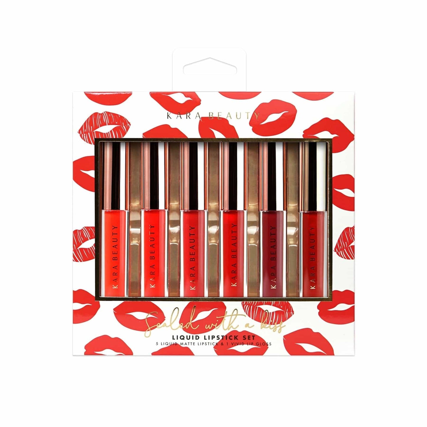 Lip Set 6pcs LS63 Red Sealed With A Kiss|0.43oz