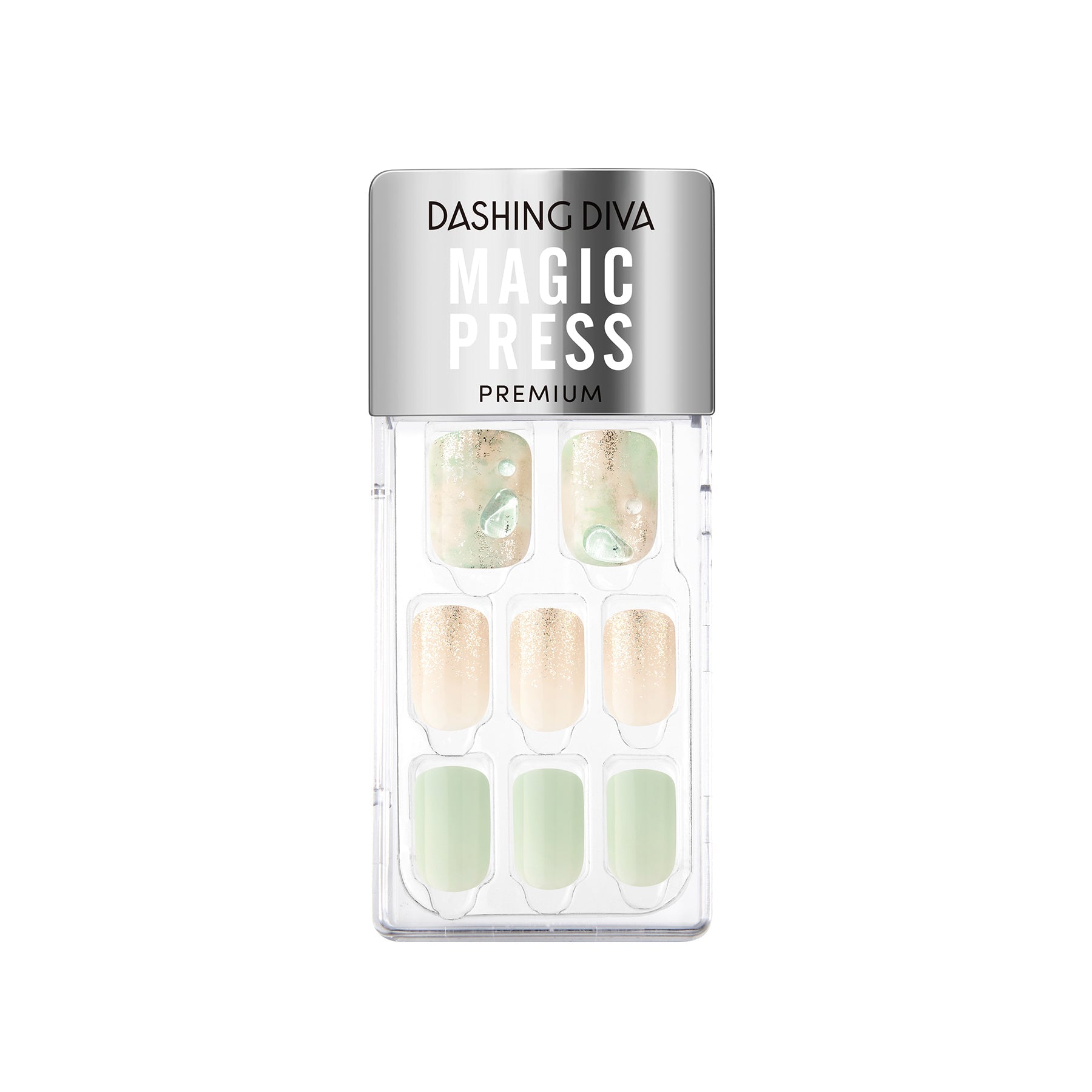 Magic Press Press On Nails Mint Dew