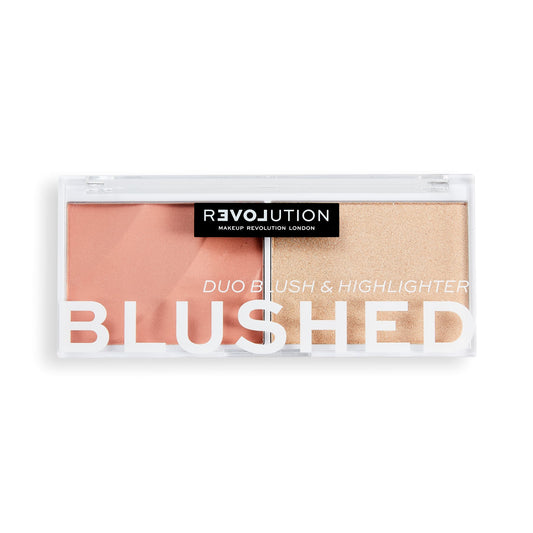 Revolution Relove Colour Play Blushed Duo Blush & Highlighter 2.9g