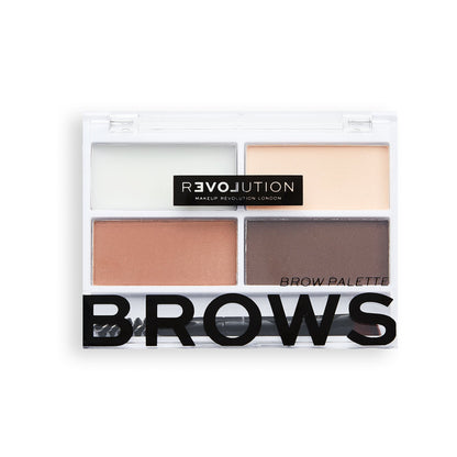 Colour Cult Brow Palette - 4 shades Medium