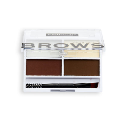 Colour Cult Brow Palette - 4 shades Dark