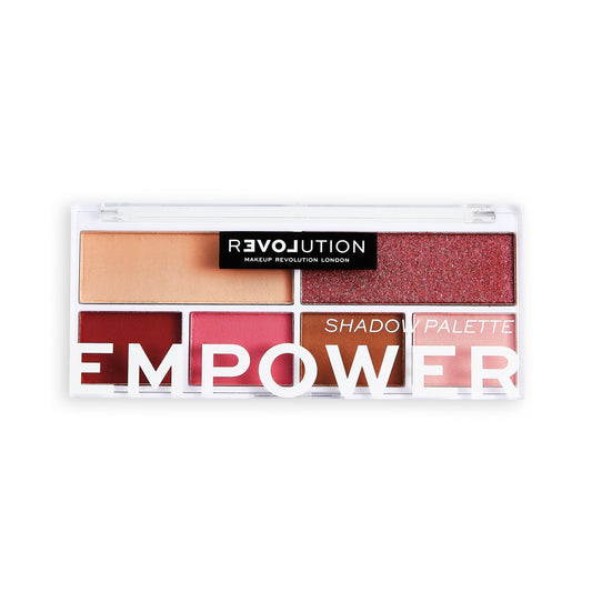 Revolution Relove Colour Play Empower Shadow Palette - 6 shades