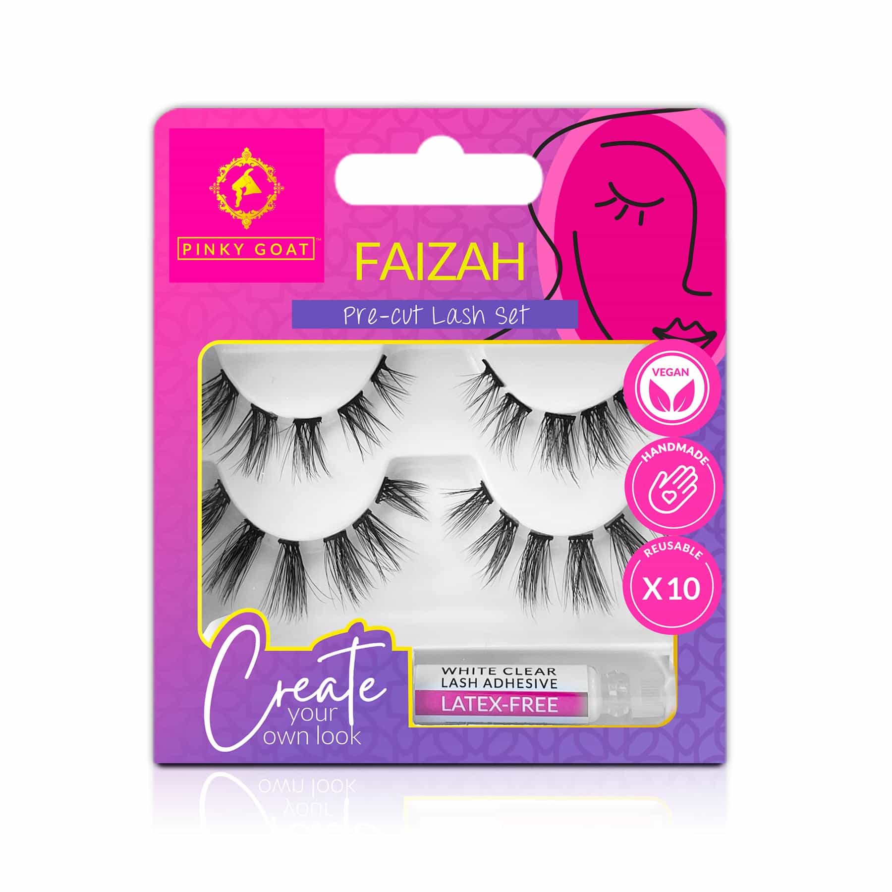 Faizah Pre-Cut Lash Pack