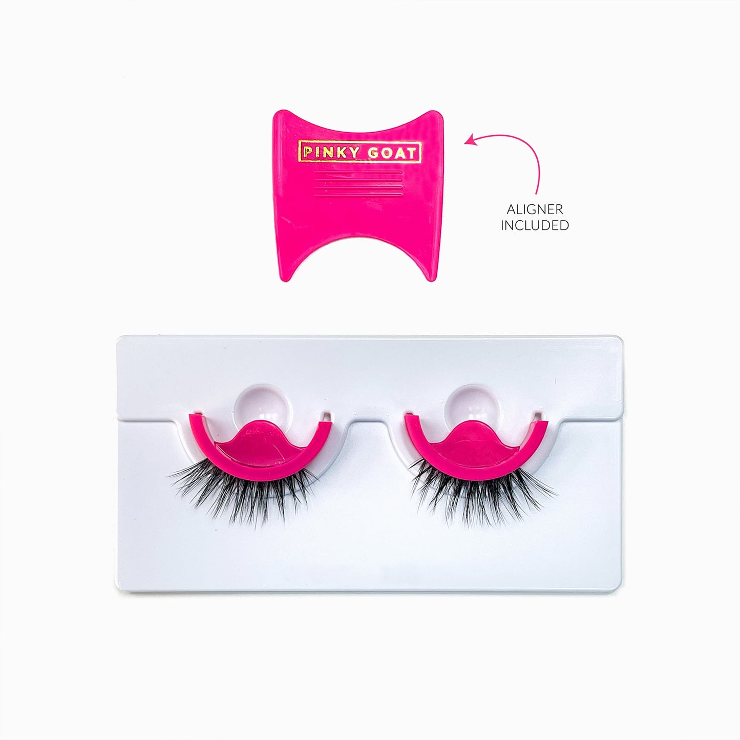 Pre-Glued Sada False Eyelashes 1 pair