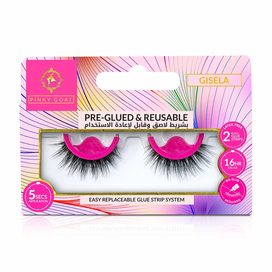 Pre-Glued Gisela False Eyelashes 1 pair