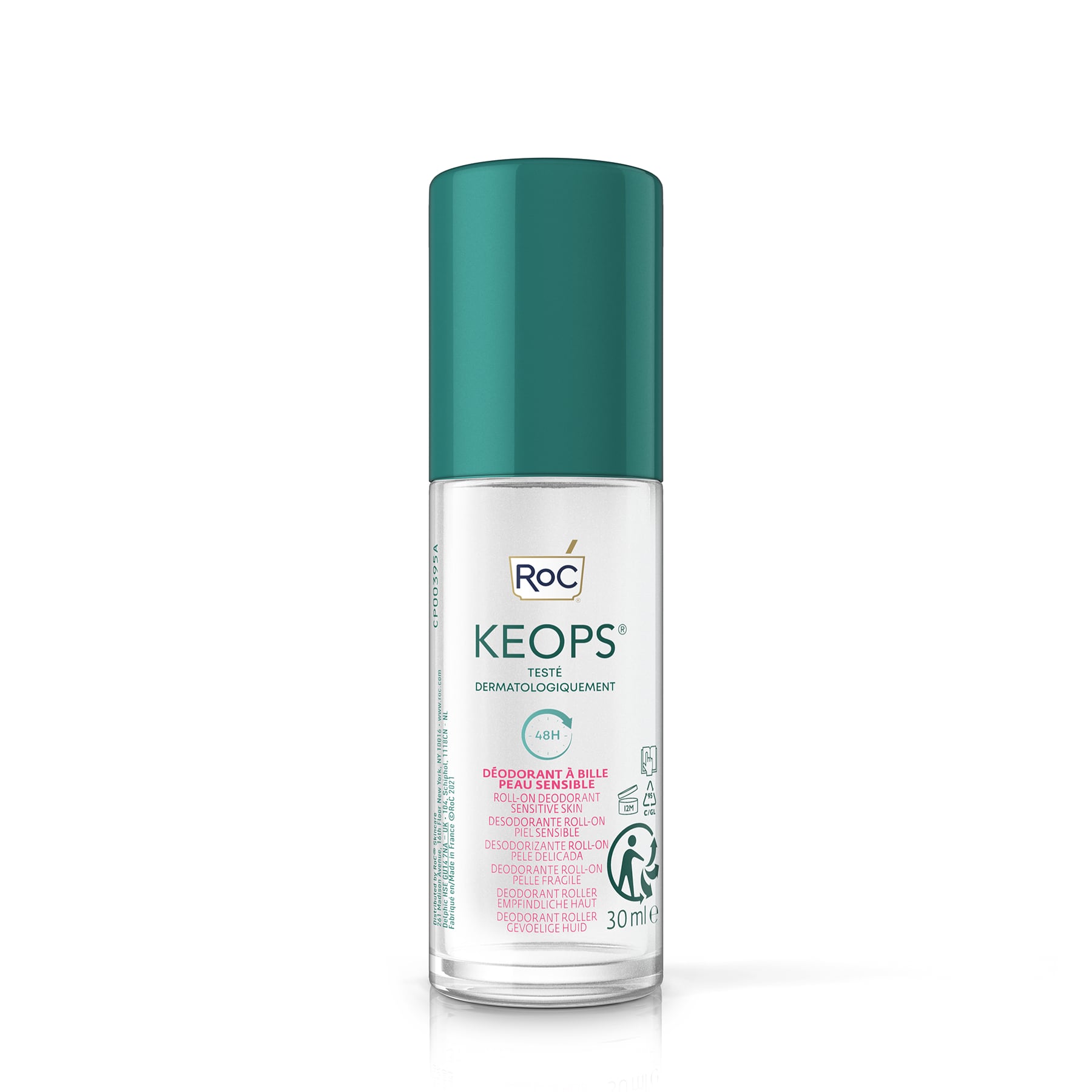 KEOPs Roll On Deodorant for Sensitive Skin 30ml 30ml