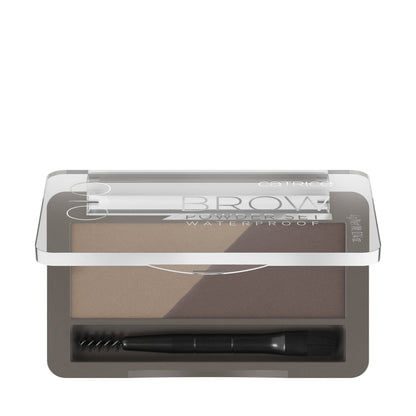 Brow Powder Set Waterproof 4g 010 Ash Blond|4g