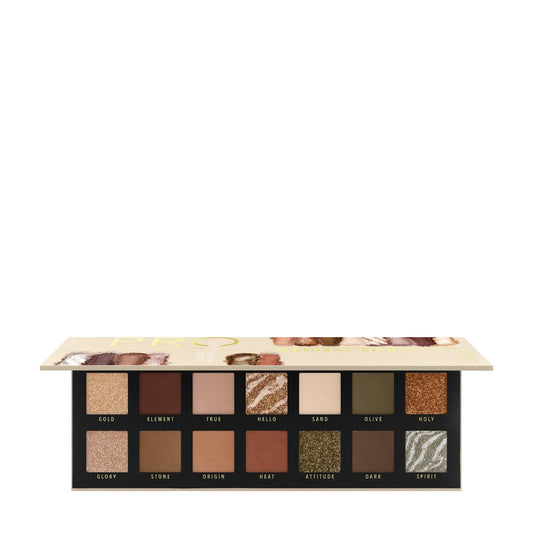 Pro Natural Spirit Slim Eyeshadow Palette - 14 shades Neutral Elements|82g