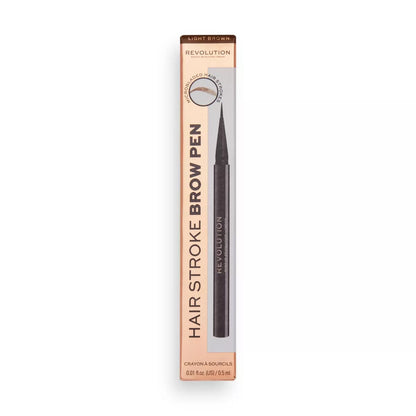 Revolution Hair Stroke Brow Pen Light Brown