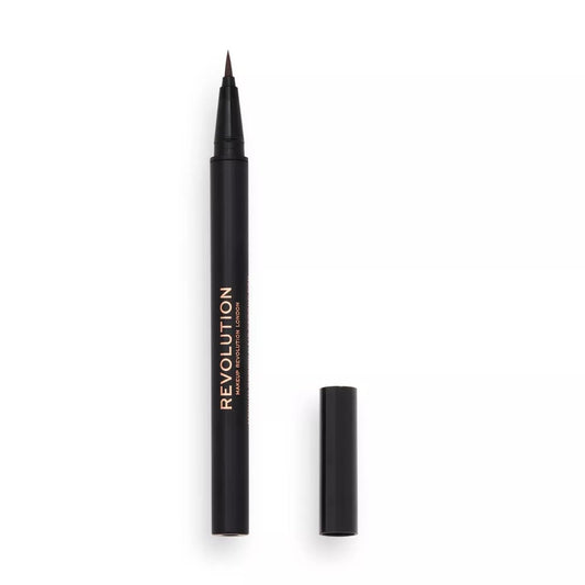 Revolution Hair Stroke Brow Pen Medium Brown