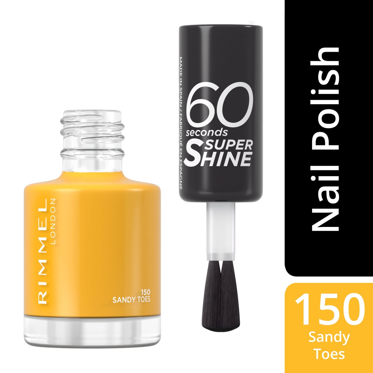 60 Seconds Super Shine Nail Polish 8ml 150 Sandy Toes|8ml