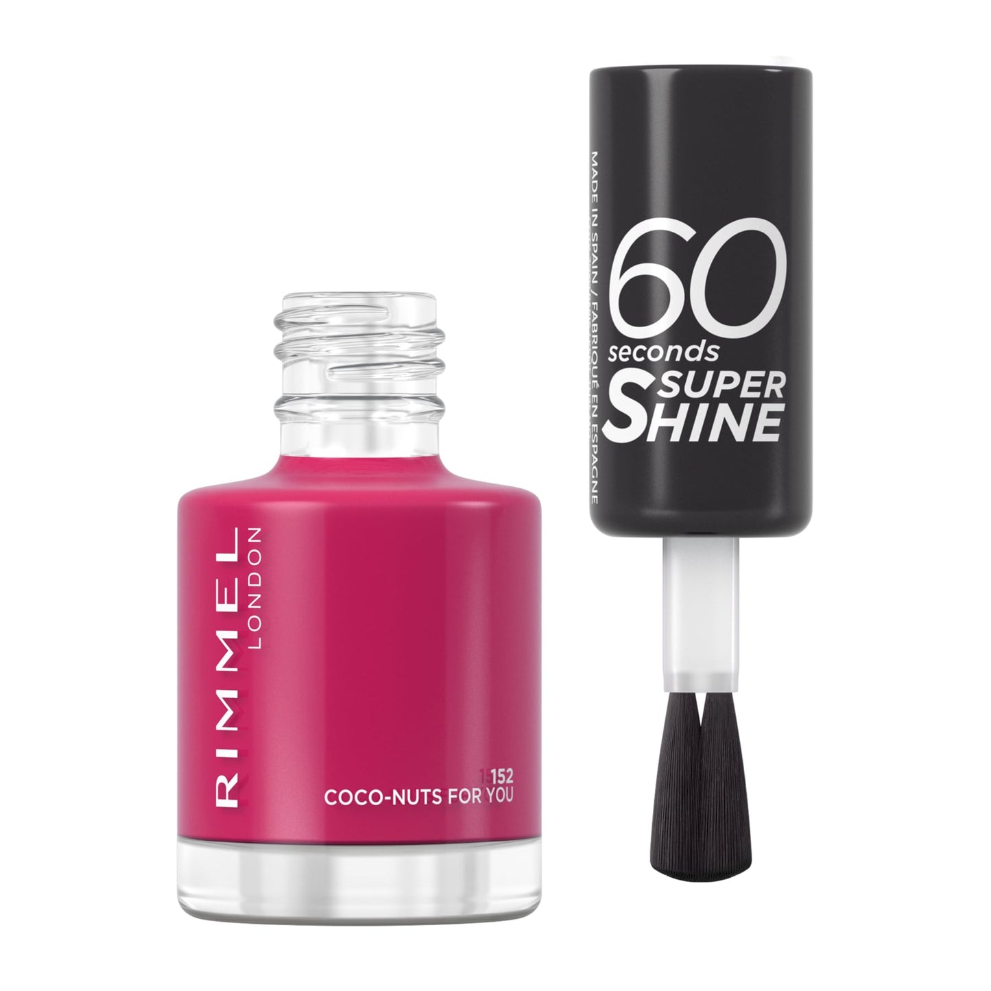 60 Seconds Super Shine Nail Polish 8ml 152 Coco-Nuts For You|8ml