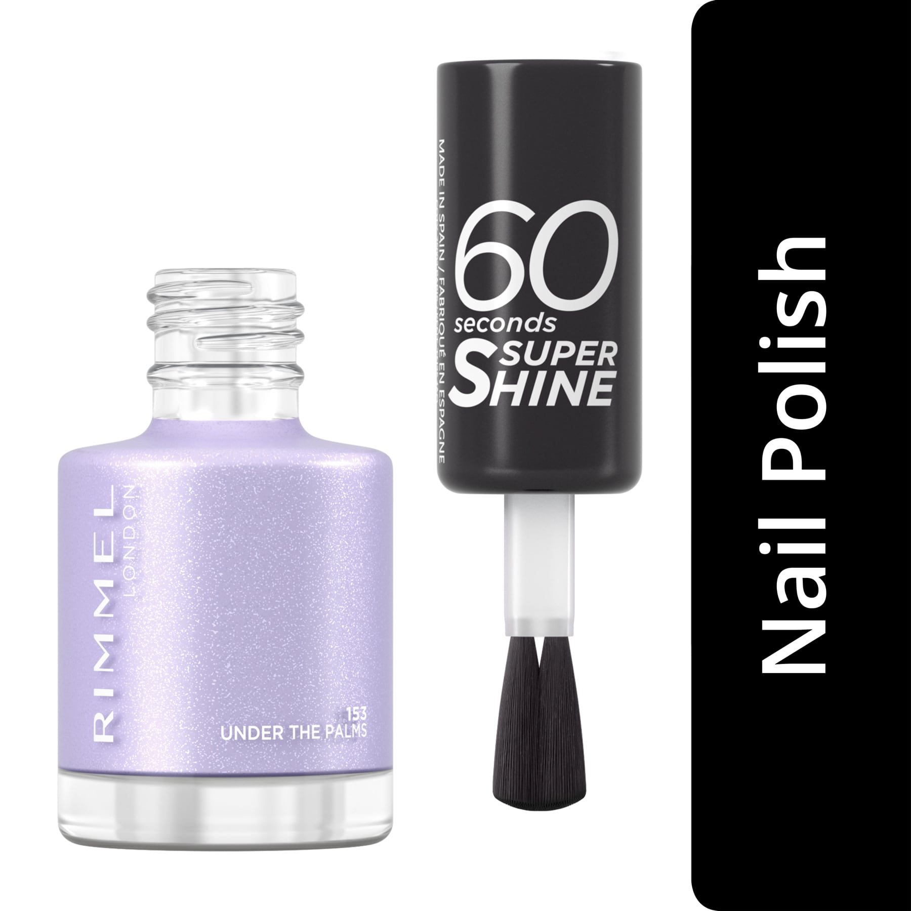 60 Seconds Super Shine Nail Polish 8ml 153 Under The Palms|8ml