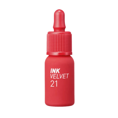 Ink Velvet Lip Tint 4g Vitality Coral Red|4g