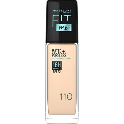 Fit Me Matte+Poreless Liquid Foundation with SPF22 30ml 30ml