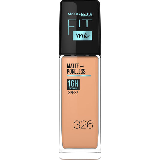 Maybelline Fit Me Matte+Poreless Liquid Foundation with SPF22 30ml