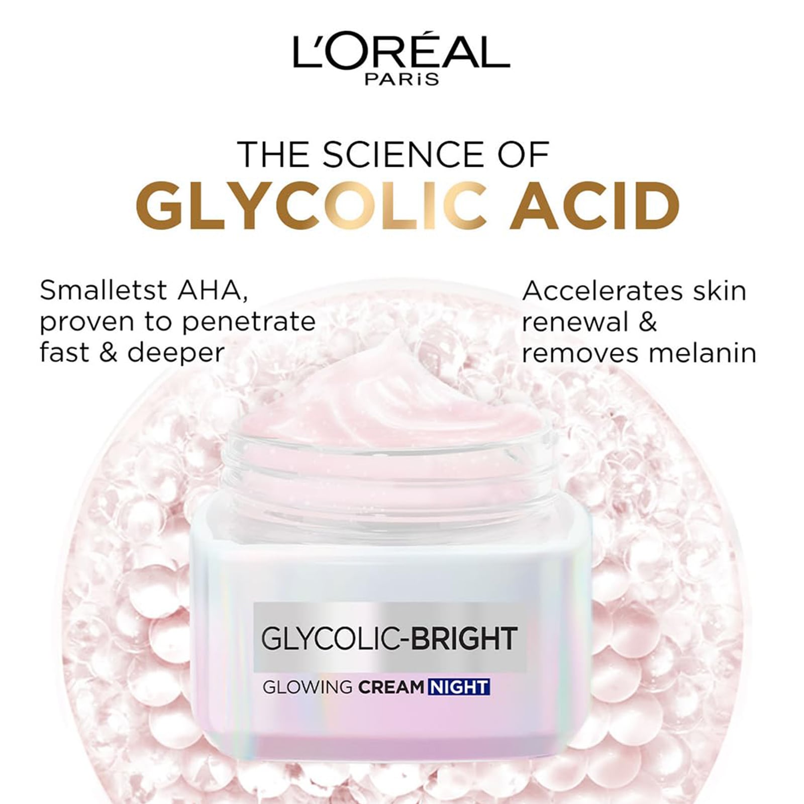 Glycolic Bright Glowing Night Cream 50ml 50ml