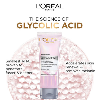 Glycolic Bright Daily Foaming Face Cleanser 100ml 100ml