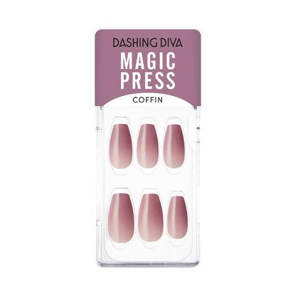 Magic Press Press-on Nails Pink Rouge