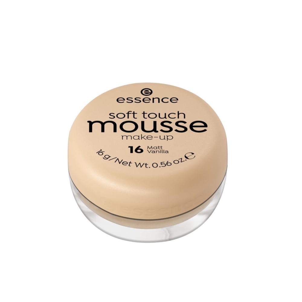 Soft Touch Mousse Make-up Natural Finish Foundation 16g 16 Matt Vanilla|16g